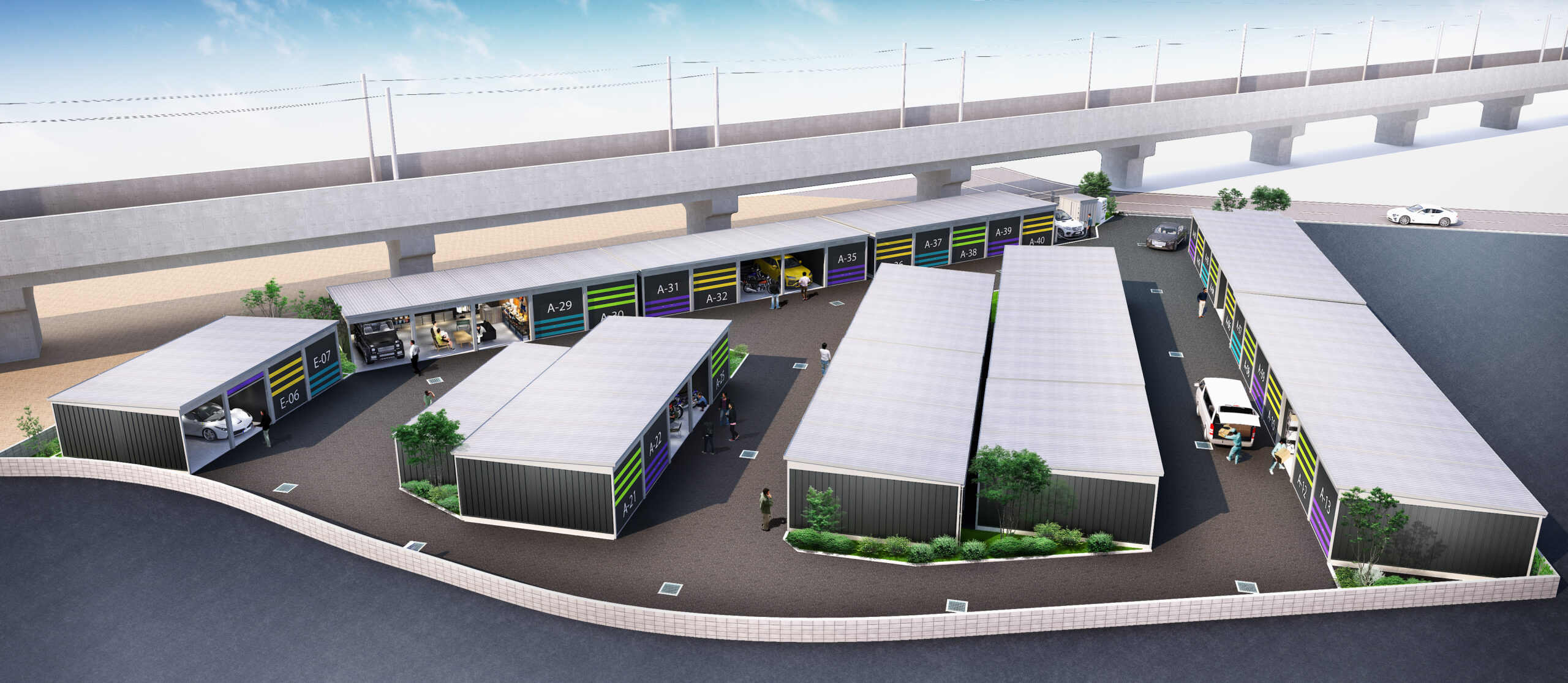 千葉県柏市の貸しガレージ【COCO GARAGE柏】