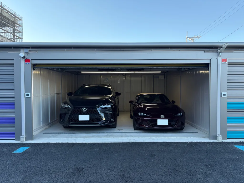 Dタイプの車両保管イメージ