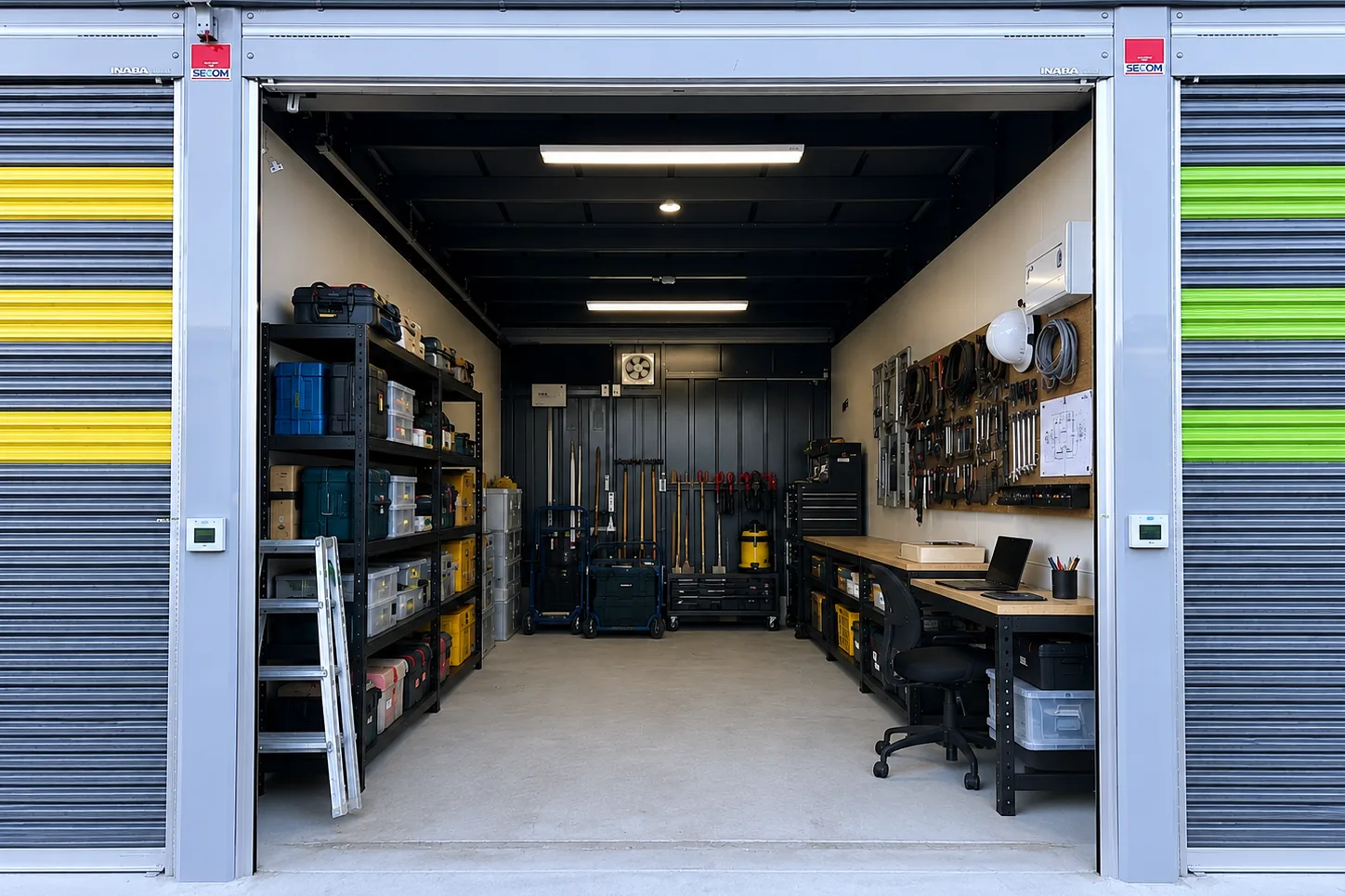 御殿場の資材置き場・月極ガレージ倉庫｜軽トラ・工具・車両保管に対応